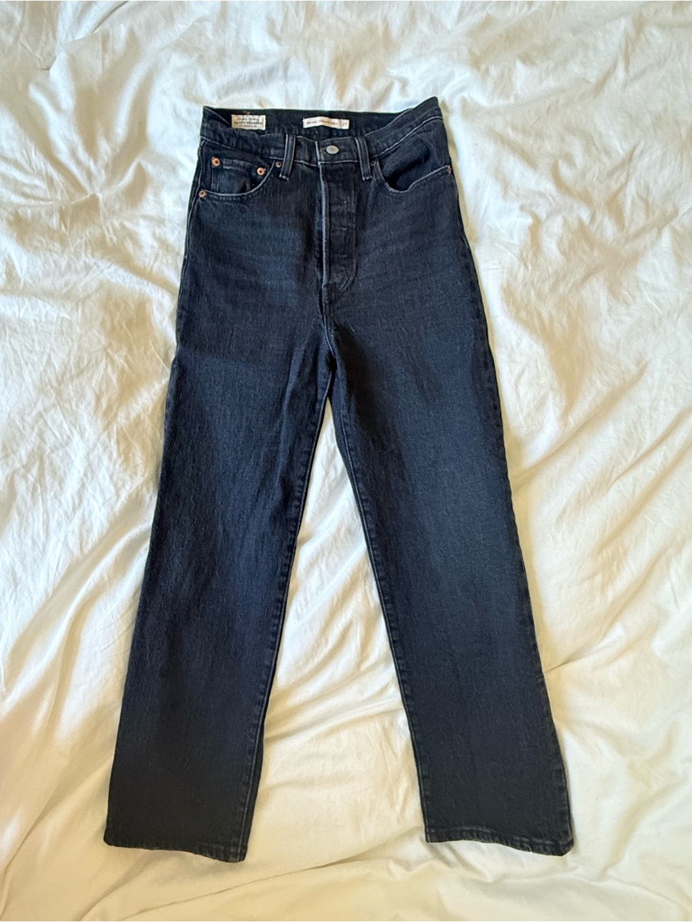 Levi’s Straight Ankle Women's Jeans - Black
